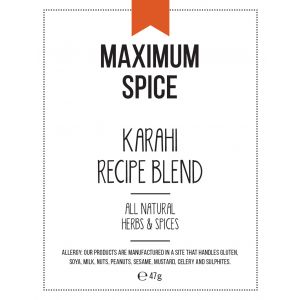 Maximum Spice Karahi Spice Blend: Elevate Your Karahi Experience